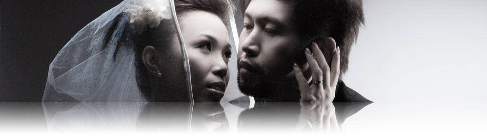 couple starring each other at Ching Hua Studio, Hong Kong